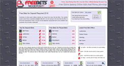 Desktop Screenshot of freebetsnodeposit.org